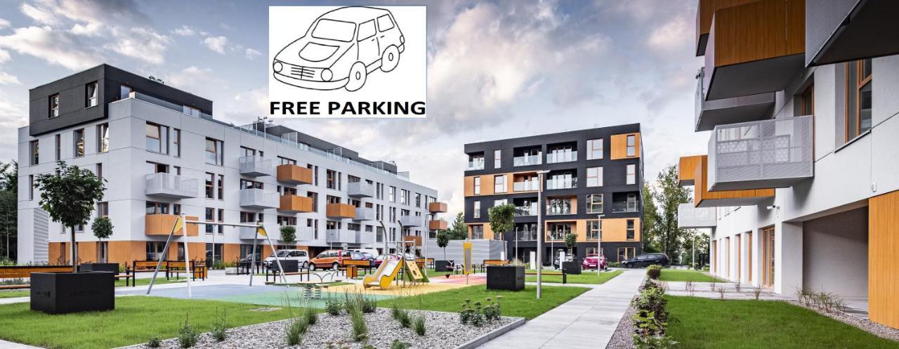 Apartamenty Ceglana Park -Parking W Hali Garazowej- Piekne Nowe Osiedle Катовице Экстерьер фото